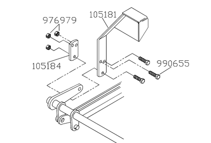 Lift Pedal Kit Diagram and Parts List for ZTH 2000-08 Husqvarna Lawn Tractor Accessories