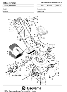 Part Location Diagram of 531211572 Husqvarna Blade