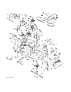 Mower deck Diagram and Parts List for YTH1842-917223810  Husqvarna Lawn Tractor