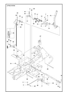 Part Location Diagram of 504636801 Husqvarna Rod