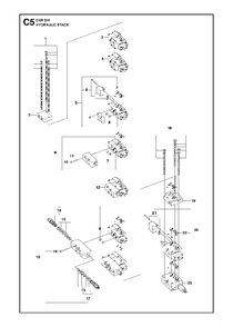 Part Location Diagram of 5228002-01 Husqvarna Valvec5