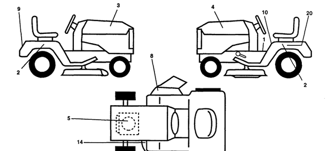 Part Location Diagram of 532165375 Husqvarna Manual Owner's (French)