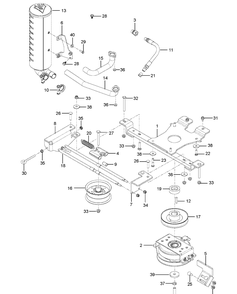 Part Location Diagram of 589414601 Husqvarna Clutch