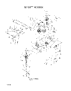 52/132cm Cutting Deck Diagram and Parts List for WH5219EFQ968999253 2008-08 Husqvarna Lawn Mower