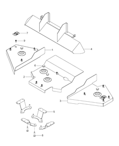 Repair Parts Diagram and Parts List for 577715201 2011-02 Husqvarna Lawn Tractor Accessories
