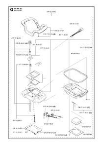 Rcc-Unit Diagram and Parts List for PP440 2012-03 Husqvarna Miscellaneous