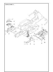 Part Location Diagram of 510222201 Husqvarna Belt Cover