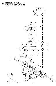 Gear Housing Diagram and Parts List for RIDER15V2SAWD (965200901)(2008-01) Husqvarna Lawn Tractor