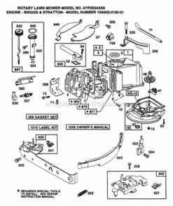 Part Location Diagram of 94621 Husqvarna Screw, Stems