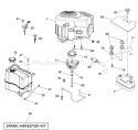 Part Location Diagram of 532175437 Husqvarna Control Throttle