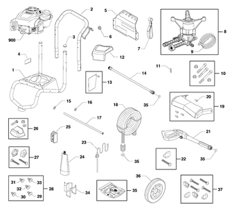 Part Location Diagram of 771773 Briggs and Stratton Holder-Lance