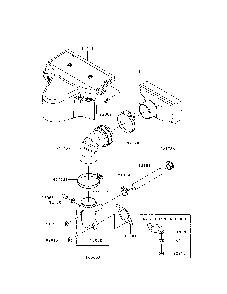 Part Location Diagram of 11013-0727 Kawasaki Element-air Filter