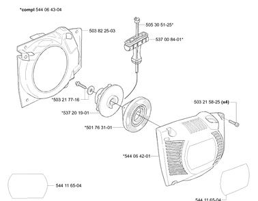 Part Location Diagram of 544116504 Husqvarna DECAL 338 CALI