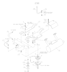 Kawasaki Engine Assembly Diagram and Parts List for ZTH6123KAA (968999203)(2006-04) Husqvarna Lawn Mower