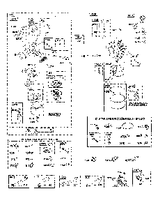 Carburetor/overhaul kit Diagram and Parts List for YTH1842-917223810  Husqvarna Lawn Tractor