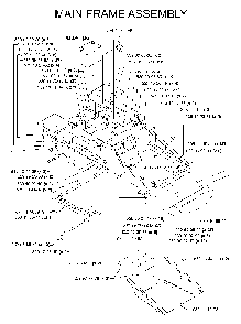Frame Diagram and Parts List for IZ5224TLKOA (968999332)(2005-12) Husqvarna Lawn Tractor