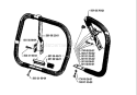 Page G Diagram and Parts List for 2100 1981-10 Husqvarna Chainsaw