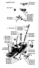 Page N Diagram and Parts List for 2100 1982-11 Husqvarna Chainsaw