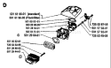 Page A Diagram and Parts List for 2100 1984-04 Husqvarna Chainsaw