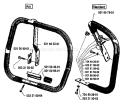 Page F Diagram and Parts List for 2100 1984-04 Husqvarna Chainsaw
