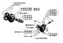 Page J Diagram and Parts List for 2100CD 2100 CD 1979-12 Husqvarna Chainsaw