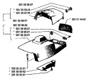 Page P Diagram and Parts List for 2101 1987-04 Husqvarna Chainsaw