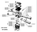 Page B Diagram and Parts List for 2101 1987-04 Husqvarna Chainsaw