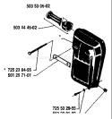 Page I Diagram and Parts List for 2101 1987-04 Husqvarna Chainsaw