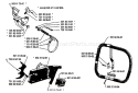 Page M Diagram and Parts List for 2101 1989-02 Husqvarna Chainsaw