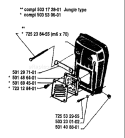 Page H Diagram and Parts List for 2101 1989-02 Husqvarna Chainsaw