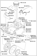Part Location Diagram of 535139601 Husqvarna Holder