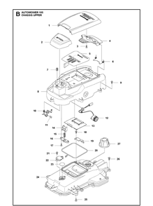 Part Location Diagram of 574464701 Husqvarna Button