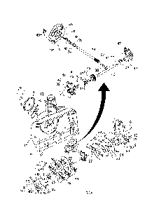 Auger housing/impeller Diagram and Parts List for HL524STA  Husqvarna Snow Blower