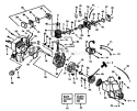 Part Location Diagram of 530014729 Husqvarna C'case & C'shaft Ass'y.