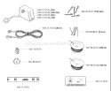 Page H Diagram and Parts List for 220AC 220 AC 2007-05 Husqvarna Lawn Mower