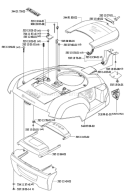 Part Location Diagram of 535140501 Husqvarna Protective Plate