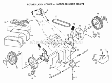 Part Location Diagram of 131029 Weed Eater Screw