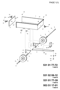 Part Location Diagram of 531021226 Husqvarna Nut