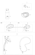 Accessories 1 Diagram and Parts List for 223R 2006-01 Husqvarna Brush Cutter