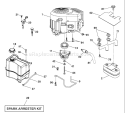 Part Location Diagram of 532414336 Husqvarna Lawn Tractor Electric Clutch
