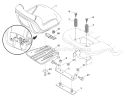Page H Diagram and Parts List for 2246LS 2246 LS 96043004300 -2008-01 Husqvarna Lawn Tractor