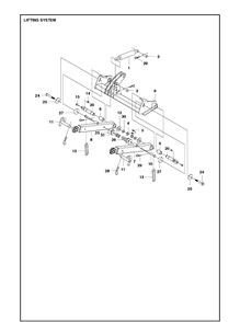 Part Location Diagram of 575814401 Husqvarna Beam
