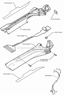 Tube Diagram and Parts List for 225BV 1996-08 Husqvarna Leaf Blower / Vacuum