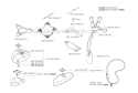 Accessories Diagram and Parts List for 225RD 2000-10 Husqvarna Brush Cutter