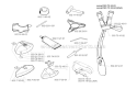 Accessories Diagram and Parts List for 225RJ 1997-02 Husqvarna Brush Cutter