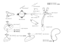 Accessories Diagram and Parts List for 225RJ 2000-10 Husqvarna Brush Cutter