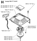 Part Location Diagram of 503214972 Husqvarna Screw