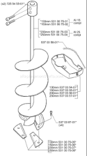 Part Location Diagram of 537035401 Husqvarna 