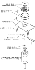 Part Location Diagram of 503714005 Husqvarna Clutch