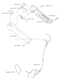 Part Location Diagram of 502199401 Husqvarna Throttle Catch